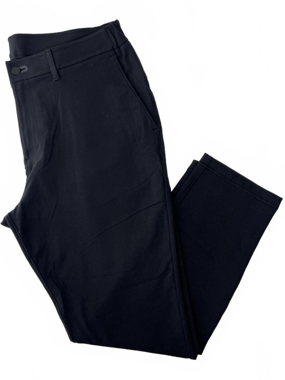 Public Rec Pants Mens 36x30 Black Performance All Day Every Day Straight Leg